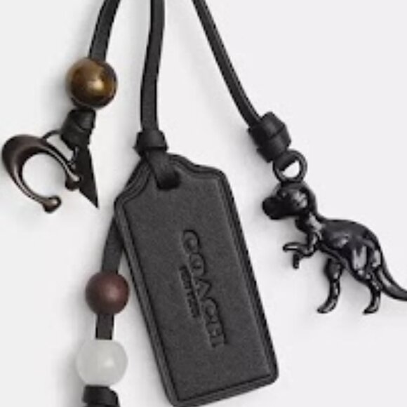 Coach Heritage Bag Charm - Picture 2 of 5